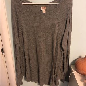 Gray long sleeve from Target